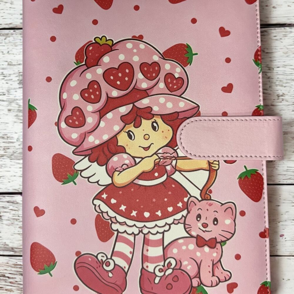 Strawberry Shortcake A5 Binder w/ matching paper